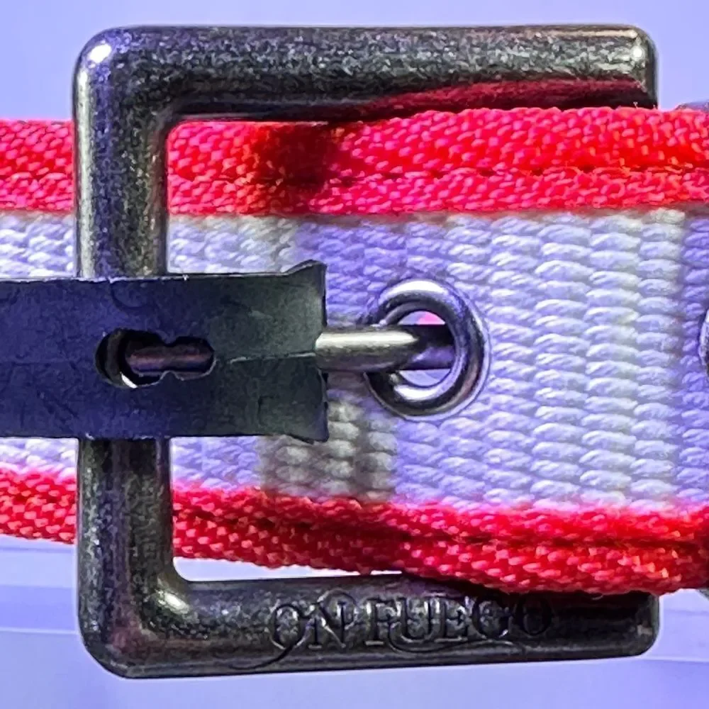MEN’S BELT  | Made w: FIREHOSE  | ON FUEGO®  |  35 to 38 in  |  9FIFTY